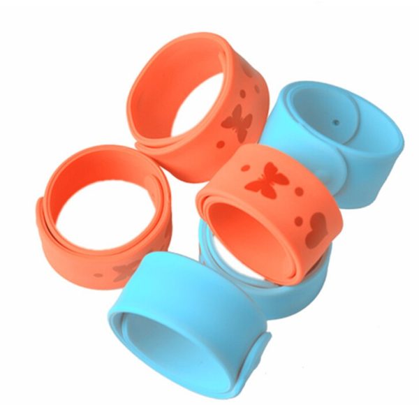 hot sell silicone slap bracelet