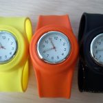 hot sell silicone slap wristband