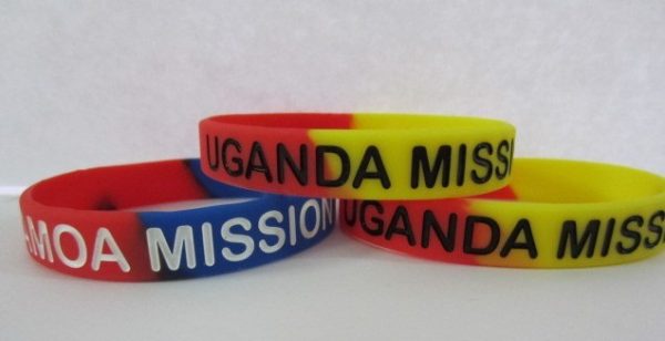 silicone ink filling multicolor bracelet [SY147]