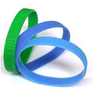 personalized silicone debossed bracelet [SY149]