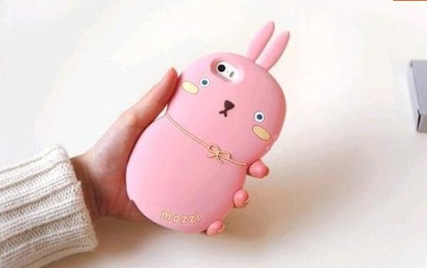 cute cartoon silicone case for iphone[SY003]
