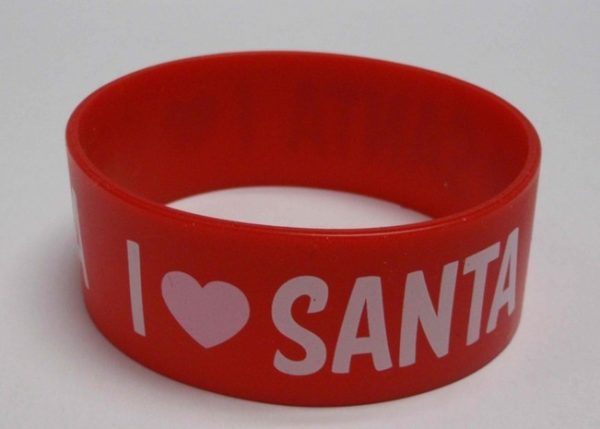 printing 25mm width silicone bracelet [SY161]