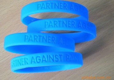 customized sold debossed silicone bracelet [SY162]