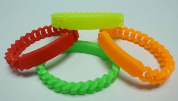 OEM silicone twist wristband [SY173]