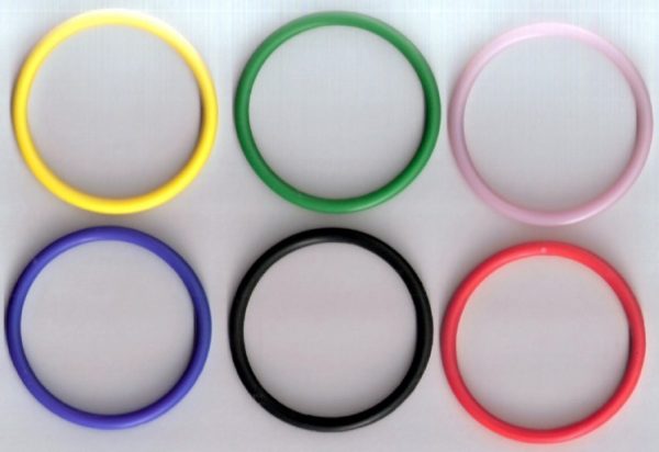 silicone round silicone wristband [SY179]
