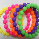 silicone round bead silicone wristband [SY178]