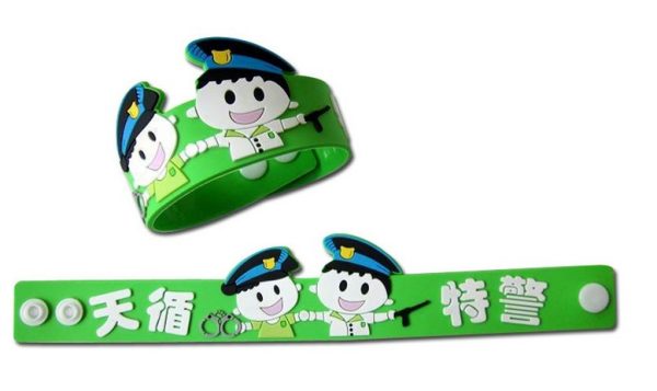 cartoon silicone wristband trap [SY181]