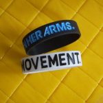 customized ink filling silicone bracelet [SY185]