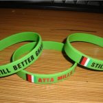 OEM printing silicone bracelet [SY187]