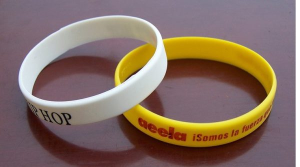 cheap bulk printing silicone bracelet [SY189]