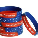 round printing stars silicone bracelet [SY197]