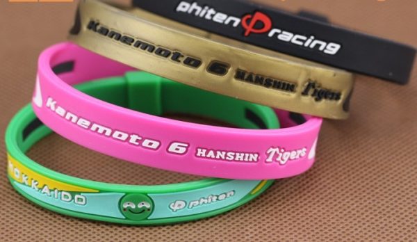 new arrival embossed silicone bracelet [SY203]