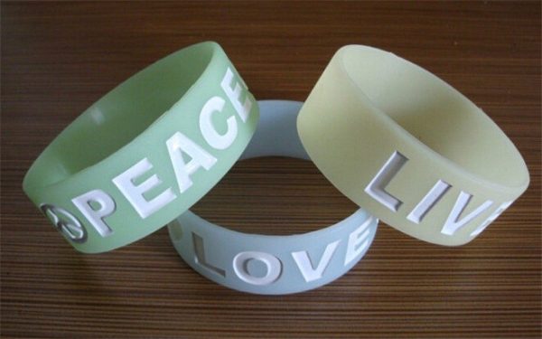 new arrival ink filling silicone bracelet [SY204]