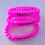 new arrival print twist silicone wristband [SY206]