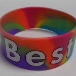 new arrival print colorful silicone wristband [SY207]
