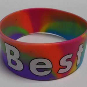 new arrival print colorful silicone wristband [SY207]