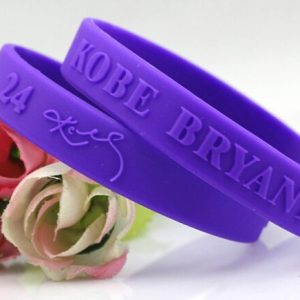 solid embossed silicone wristband [SY210]