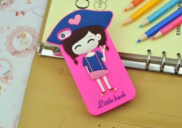 cartoon silicone case for iphone[SY0019]