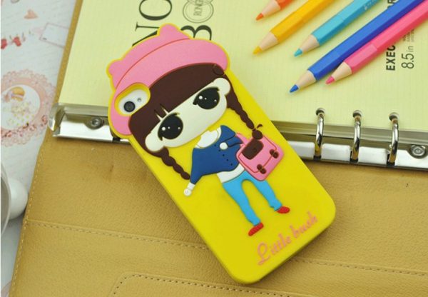 Hot sell girl silicone case[SY0019]