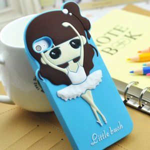 ballet girl silicone case[SY0021]