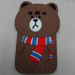 cartoon bear silicone case[SY0023]