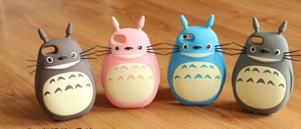 cartoon Totoro silicone case[SY0026]