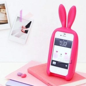 cartoon rabbit silicone case[SY0033]