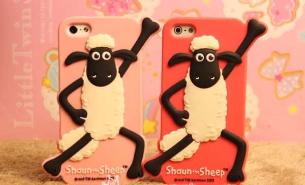 cartoon sheep silicone case[SY0037]