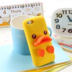 cartoon Rubber Duck silicone case[SY0038]