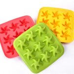 snow man hat shaped silicone ice cube SY394