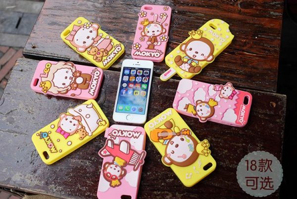 High quality cartoon silicone case[SY0040]