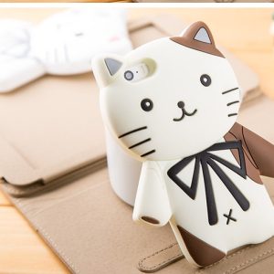 cartoon cat silicone case[SY0041]