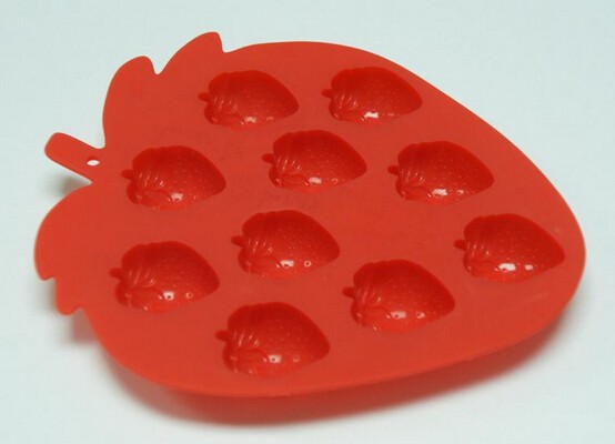 heart shaped silicone ice cube tray SY400