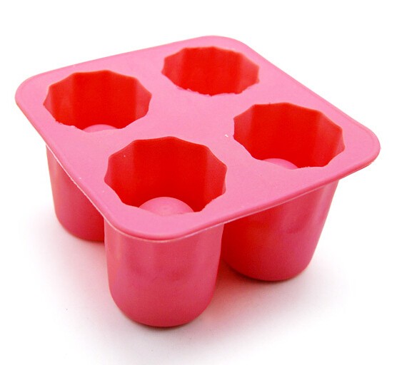 fruit shaped silicone ice cube tray SY403