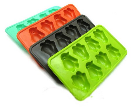 heart shape ring silicone ice cube tray SY405