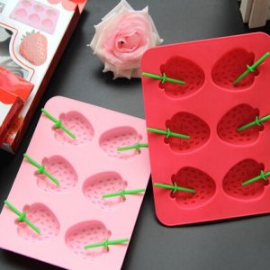 flower shape silicone ice cube tray SY408