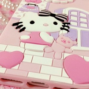 cartoon KT silicone case[SY0044]