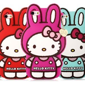 fashion KT rabbit silicone case[SY0049]
