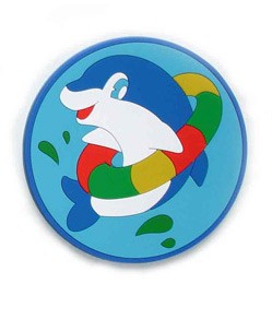 cartoon silicone coaster 297