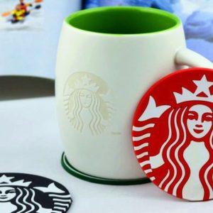 personalized silicone cup mats SY314