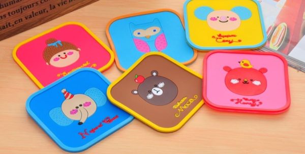 fashionable silicone coaster SY315