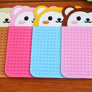 fashionable silicone cup mats SY317