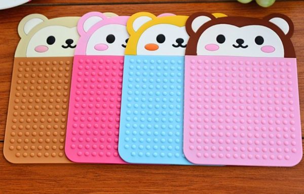 fashionable silicone cup mats SY317