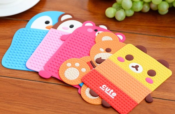 customized silicone cup mats SY320