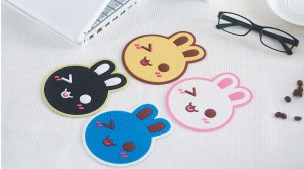 beautiful silicone coaster SY321