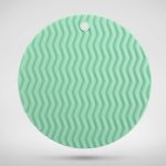 simple design silicone coaster SY333