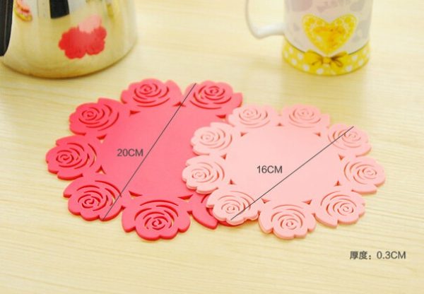 cheap bulk silicone coaster SY336
