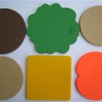 washable silicone coaster SY339