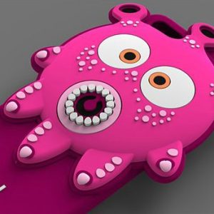 2014Fashion 3D silicone Case[SY0070]