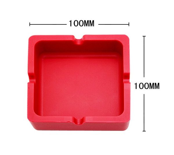round shape silicone ashtray SY412